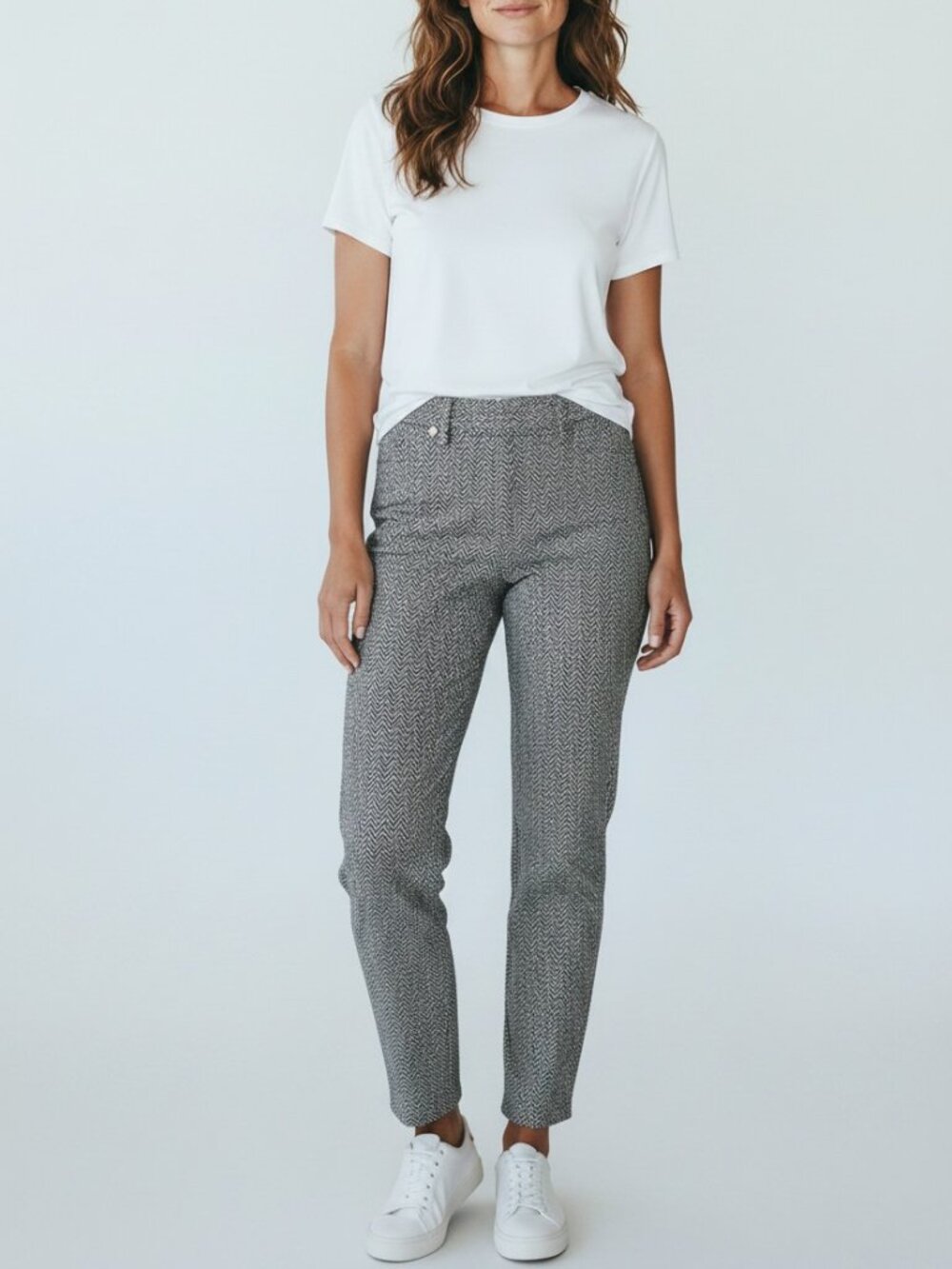 Violets and Roses Slim Straight Trousers Pants Women's Size 4
